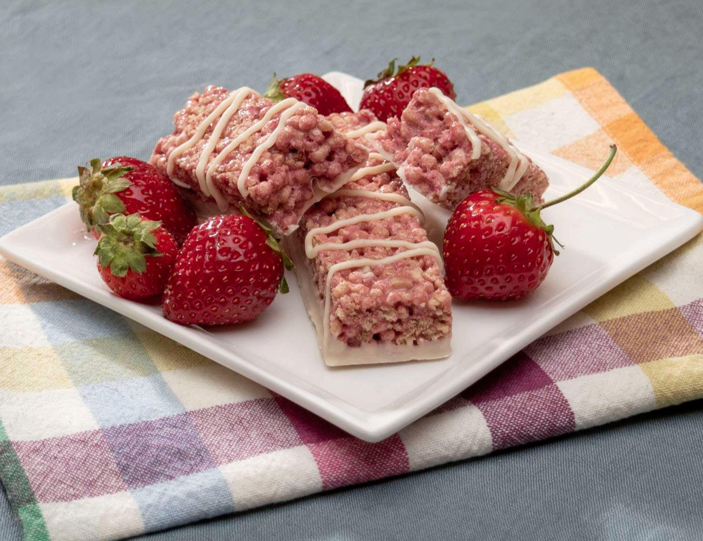 Fluffy Strawberry Crisp Bars / 7 Servings Per Box