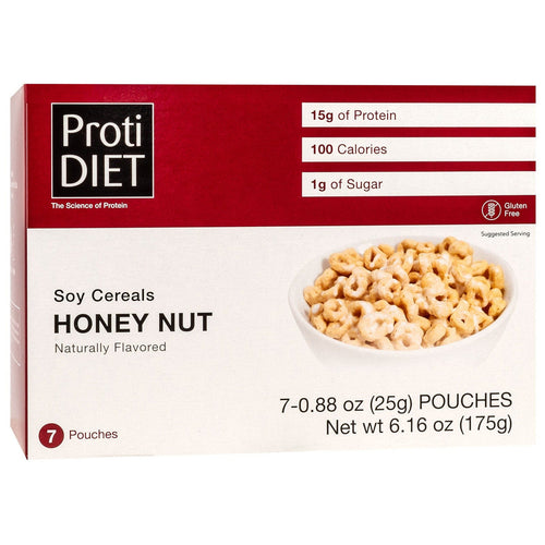 ProtiDiet Honey Nut Cereal \ 7 Servings Per Box