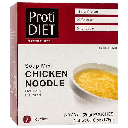 ProtiDiet Chicken Noodle Soup \ 7 Servings Per Box