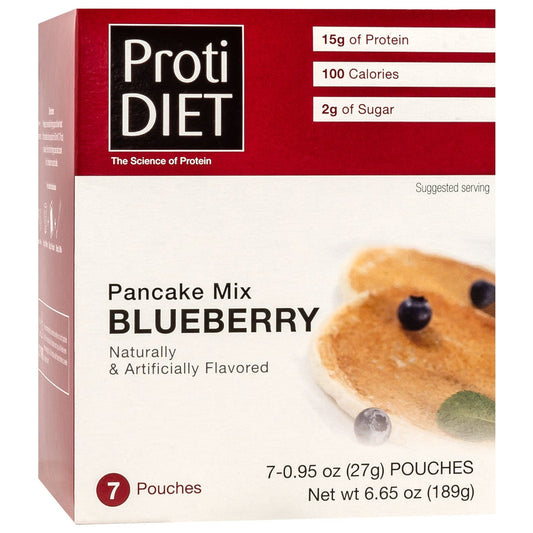 ProtiDiet Blueberry Pancakes \ 7 Servings Per Box