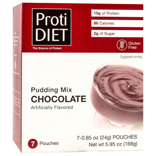 ProtiDiet Chocolate Pudding \ 7 Servings Per Box